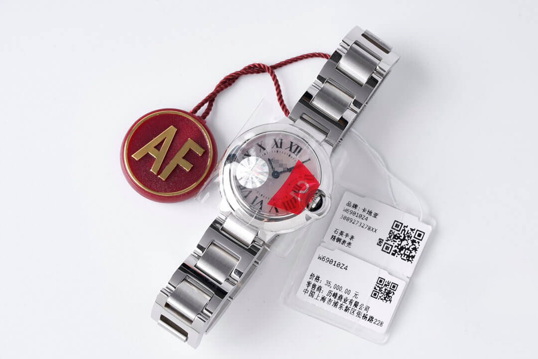 BALLON BLEU DE CARTIER 28MM AF FACTORY STAINLESS STEEL STRAP