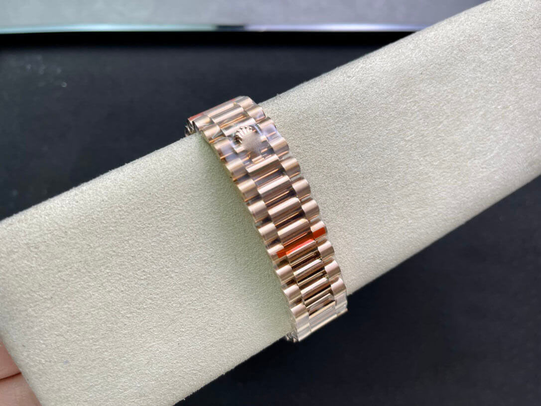 ROLEX DAY DATE M228345RBR-0009 EW FACTORY GOLD STRAP