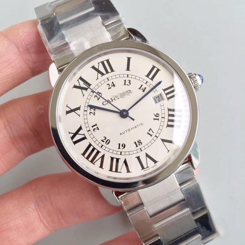 CARTIER RONDE SOLO DE W6701011 42MM ZF FACTORY WHITE DIAL