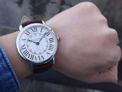 CARTIER RONDE LOUIS 40MM TW FACTORY WHITE DIAL