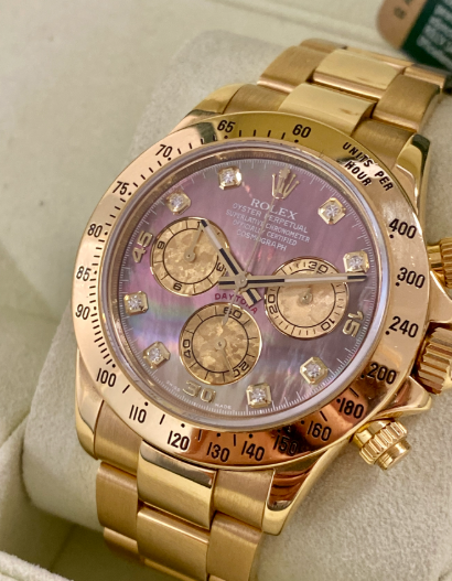 Rolex Daytona 116528 Black Mother of Pear