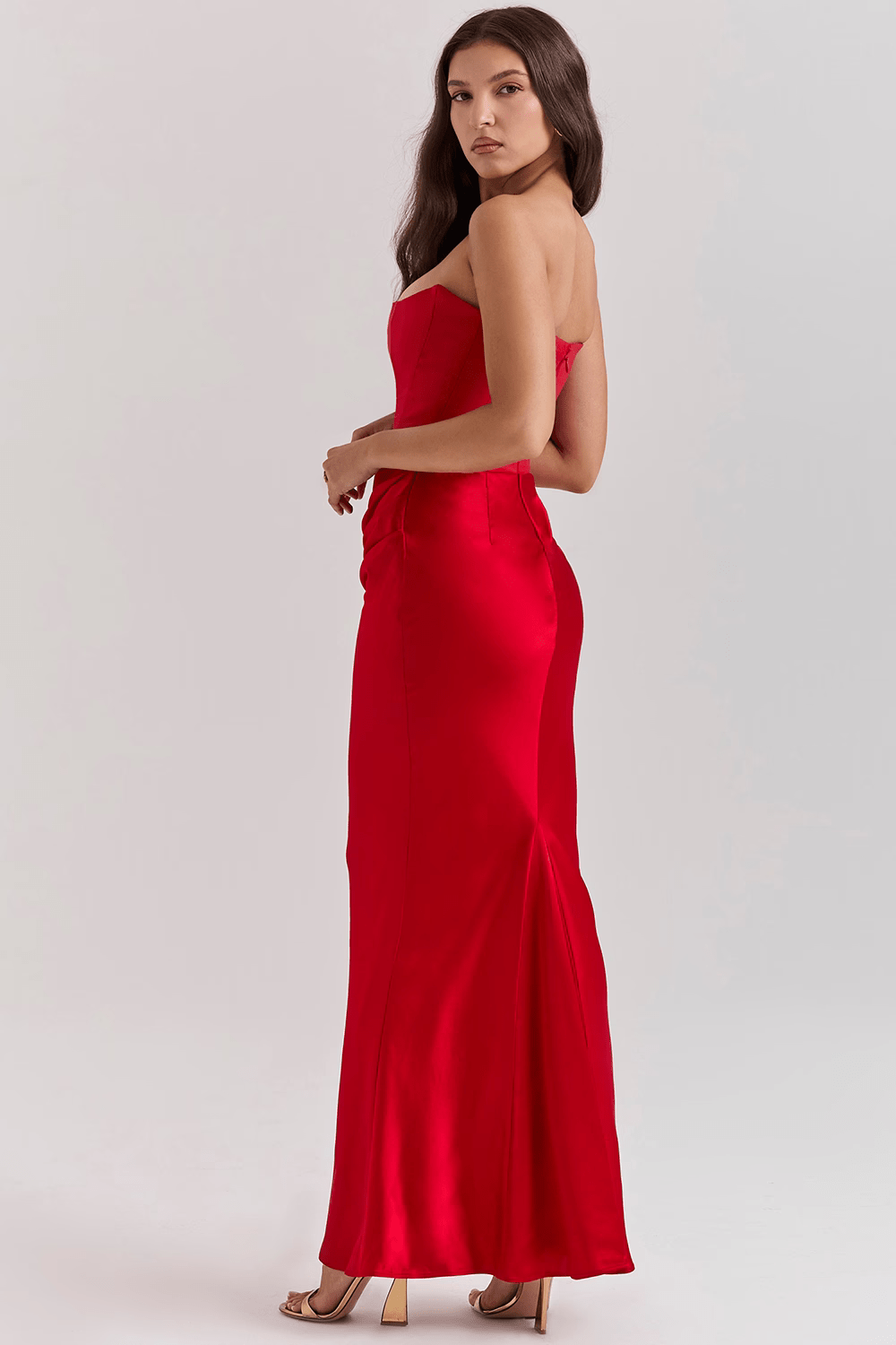 Elegant Strapless Dress