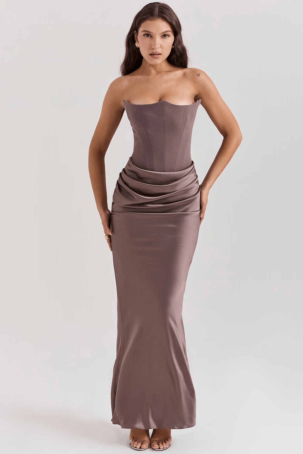 Elegant Strapless Dress