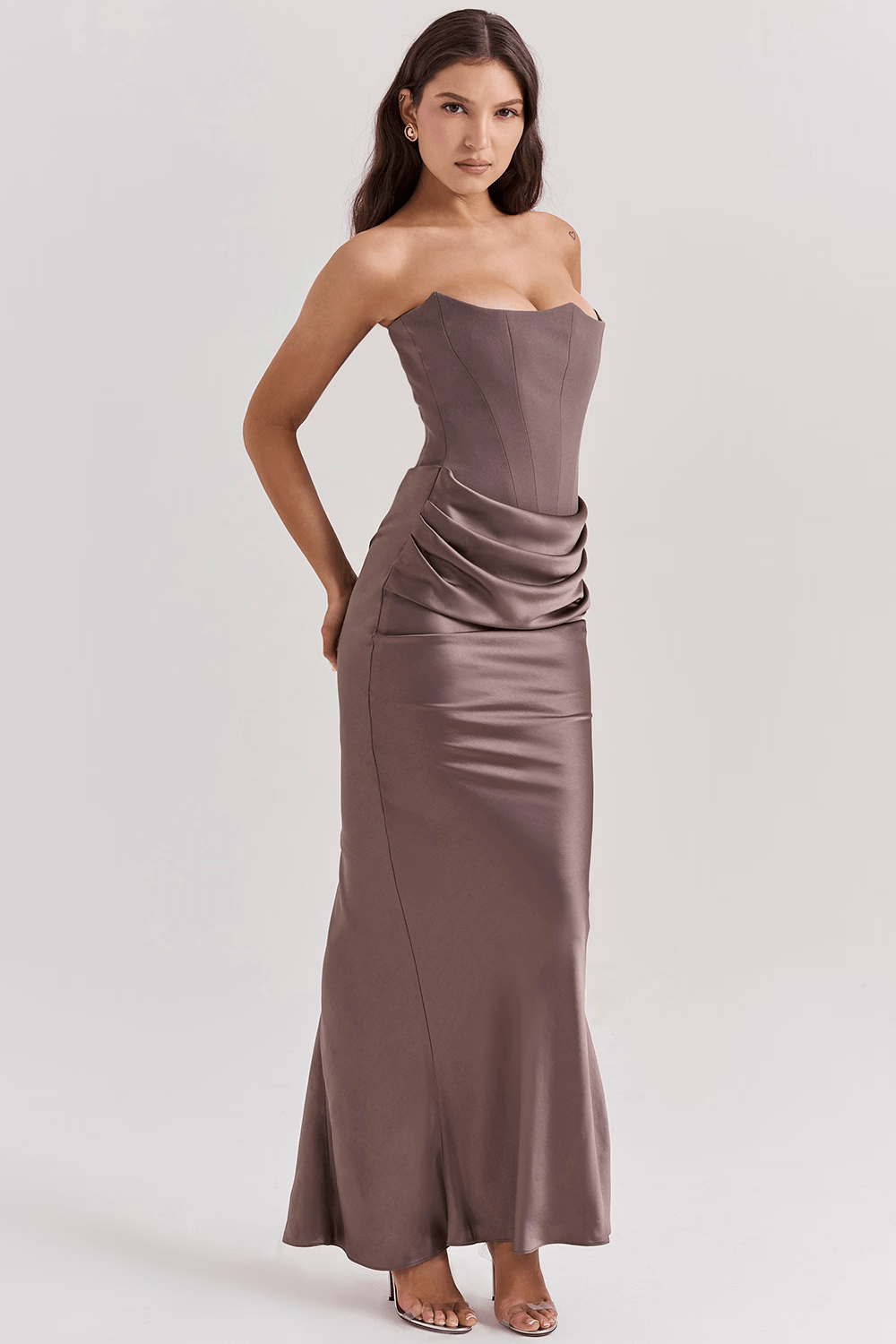Elegant Strapless Dress