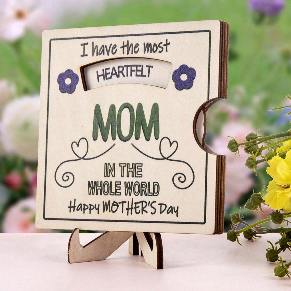 💖Interactive Spinning Mothers Day & Grandmaw Greeting Card💖