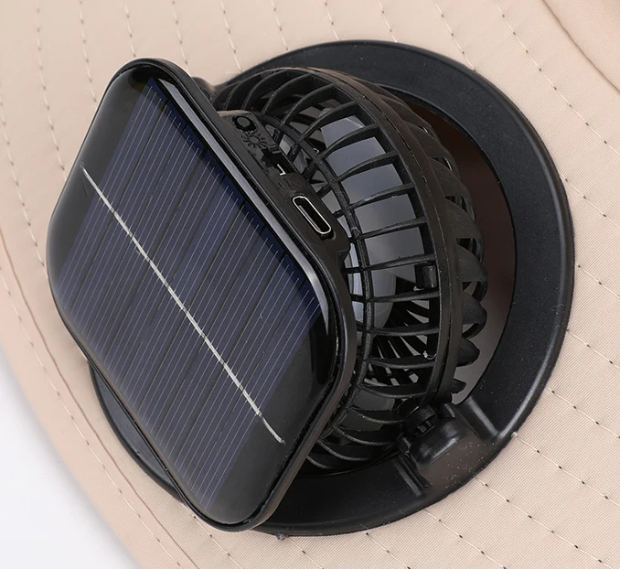 Cooling Hat: Solar-Powered & Hassle-Free