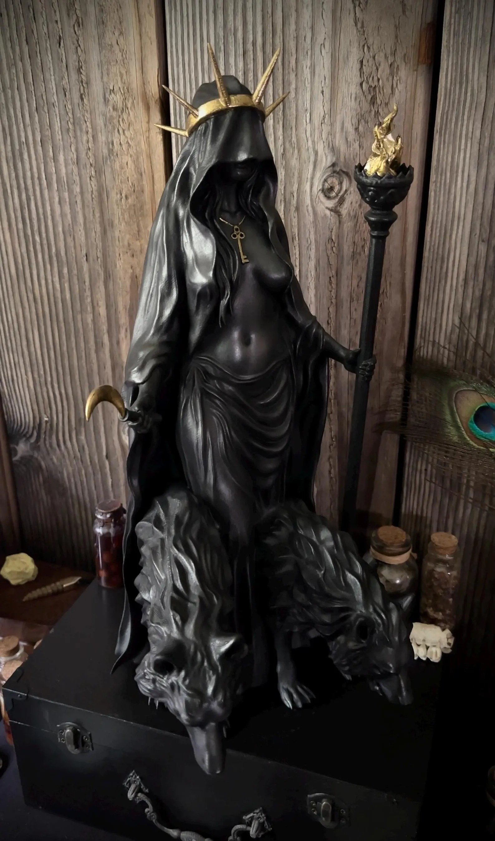 🔥Last Day 60% OFF🔮Hekate Niktipolos, The Witch of The Night🧙‍♀️