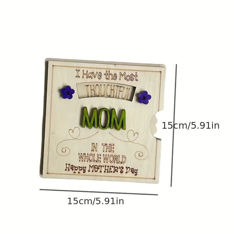 💖Interactive Spinning Mothers Day & Grandmaw Greeting Card💖