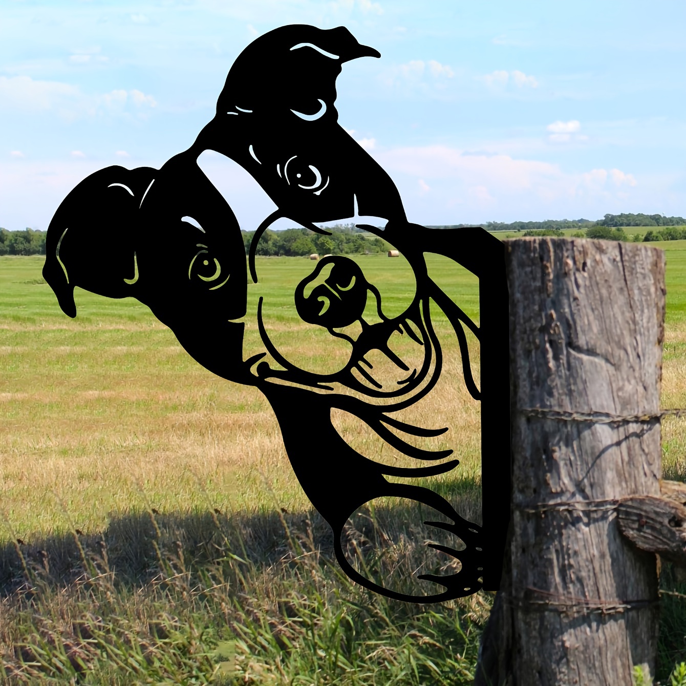 😝Animal Metal Silhouette Ornament