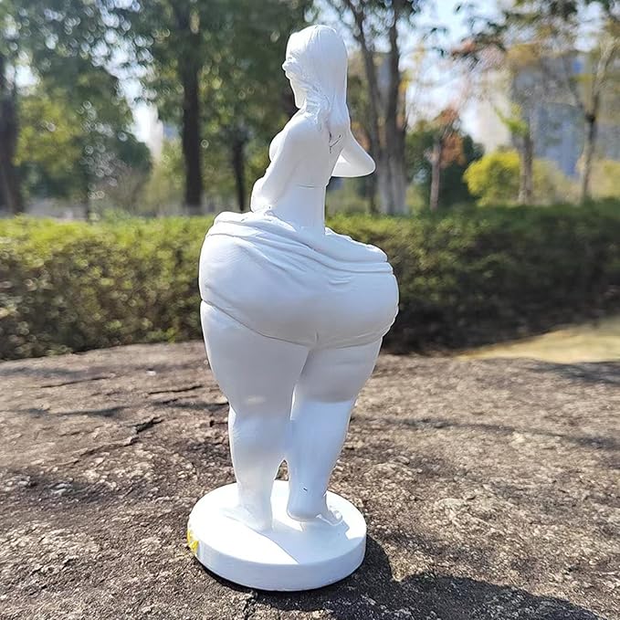 Angel Sculpture Reminding You to Lose Weight Statue