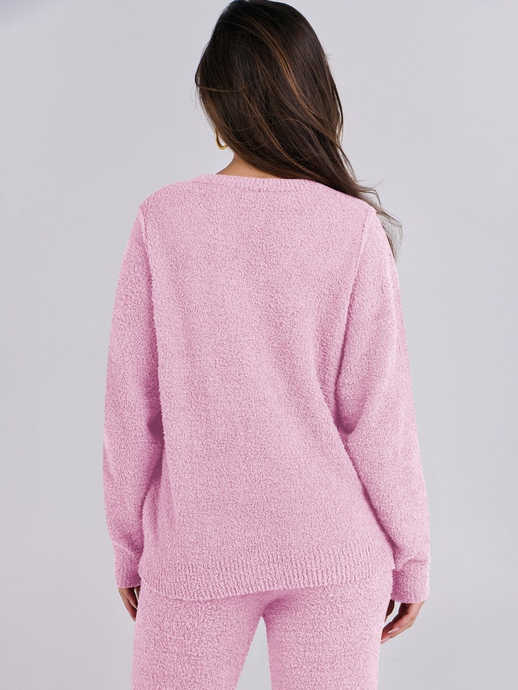 Women's Fuzzy Fleece Sets 2 Piece Outfits