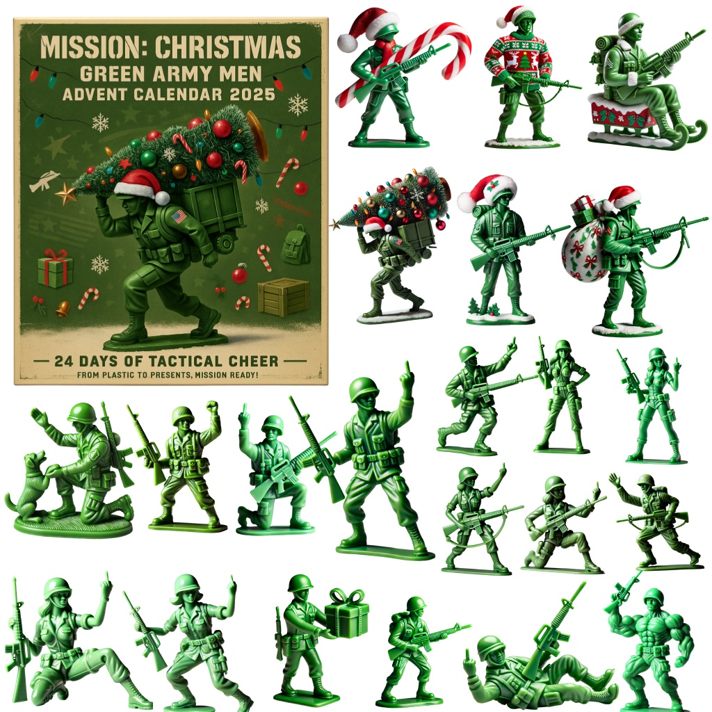 MISSION: CHRISTMAS – Green Army Men Advent Calendar