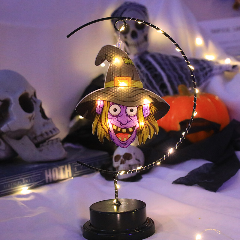 🧙‍♀️Halloween witch style atmosphere decorative lights