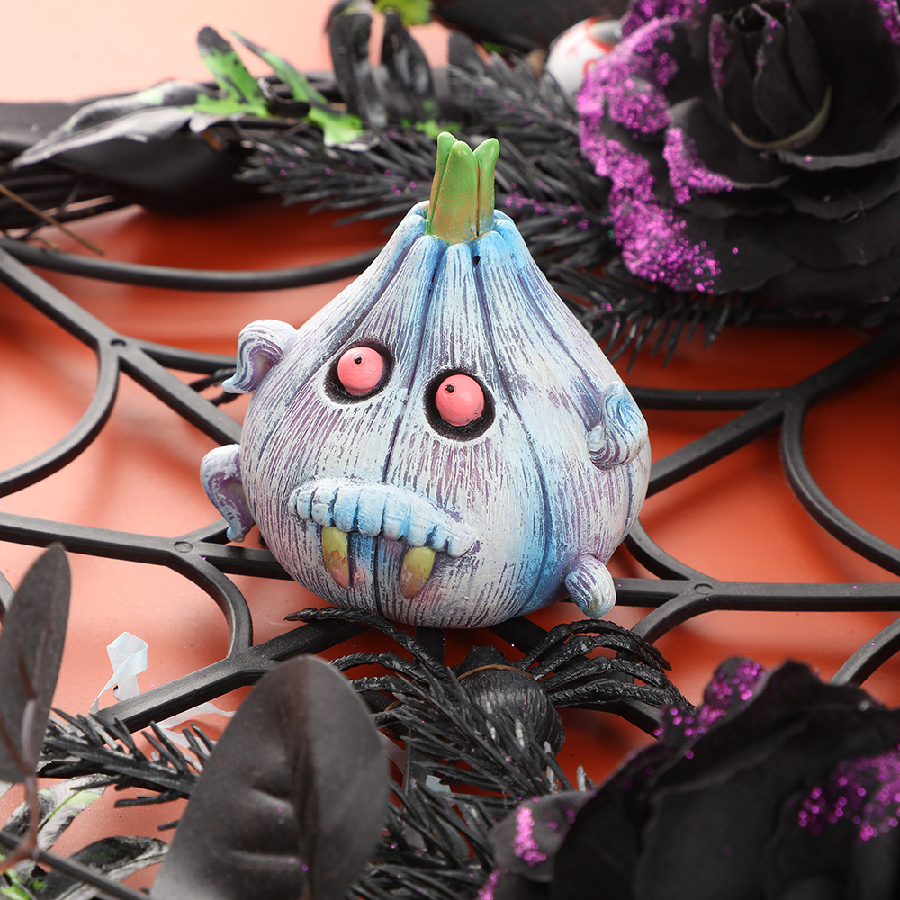 🧛‍♂️🧄Halloween Vampire Garlic Statue