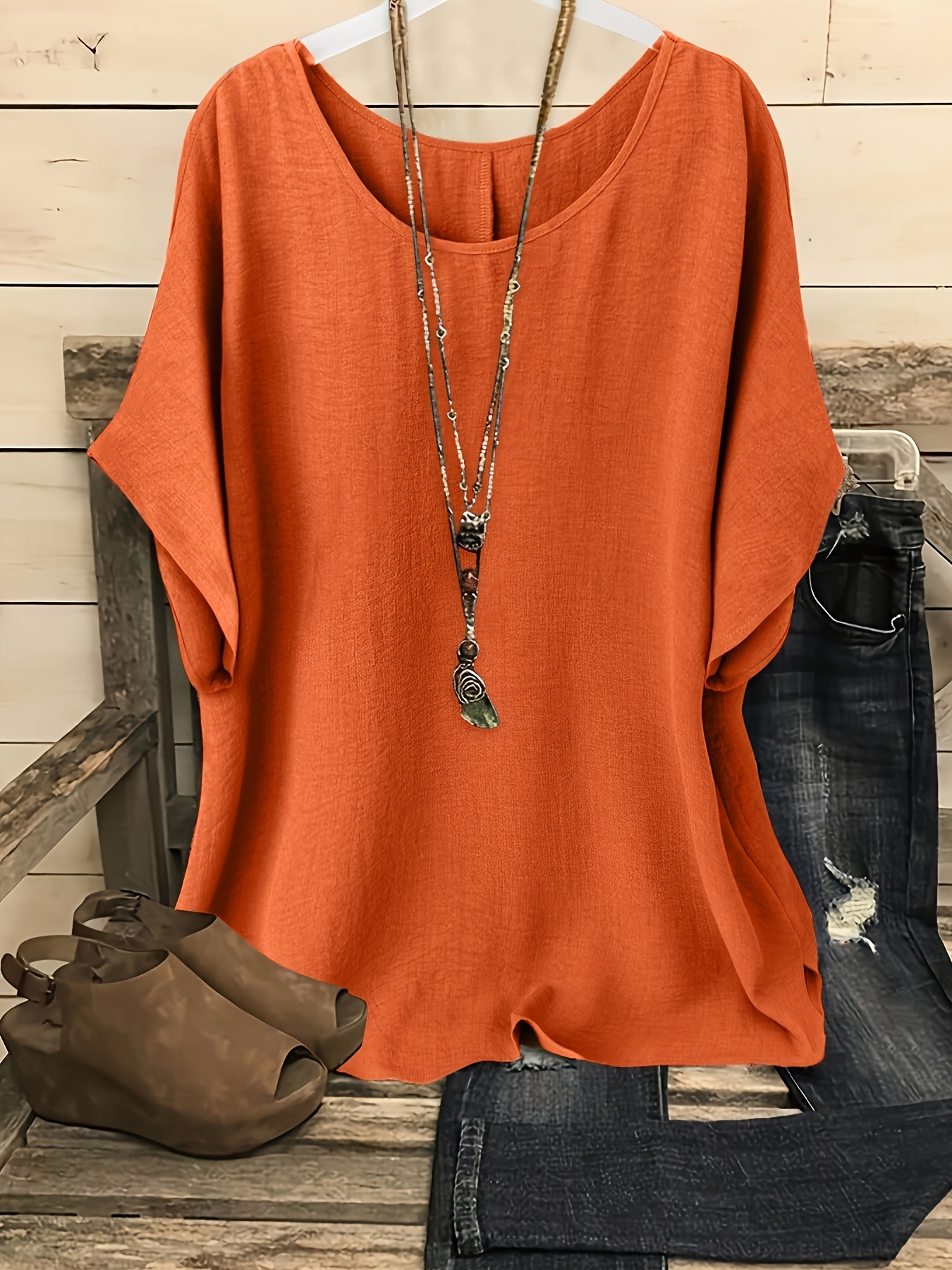 Women's casual and relaxed summer top