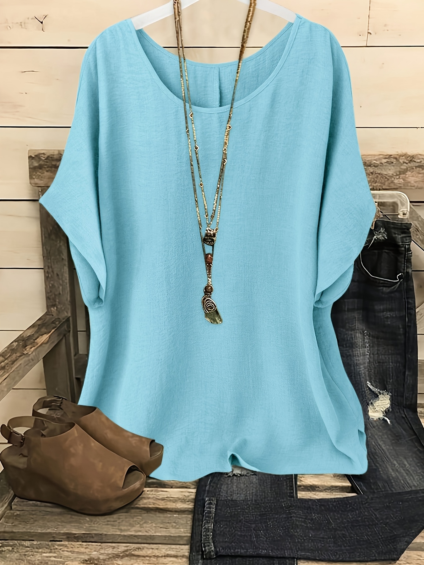 Women's casual and relaxed summer top