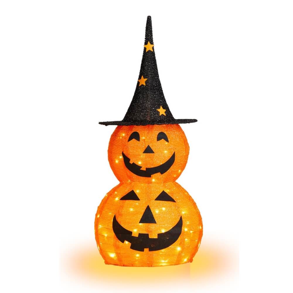 Halloween Collapsible Lighted Pumpkin