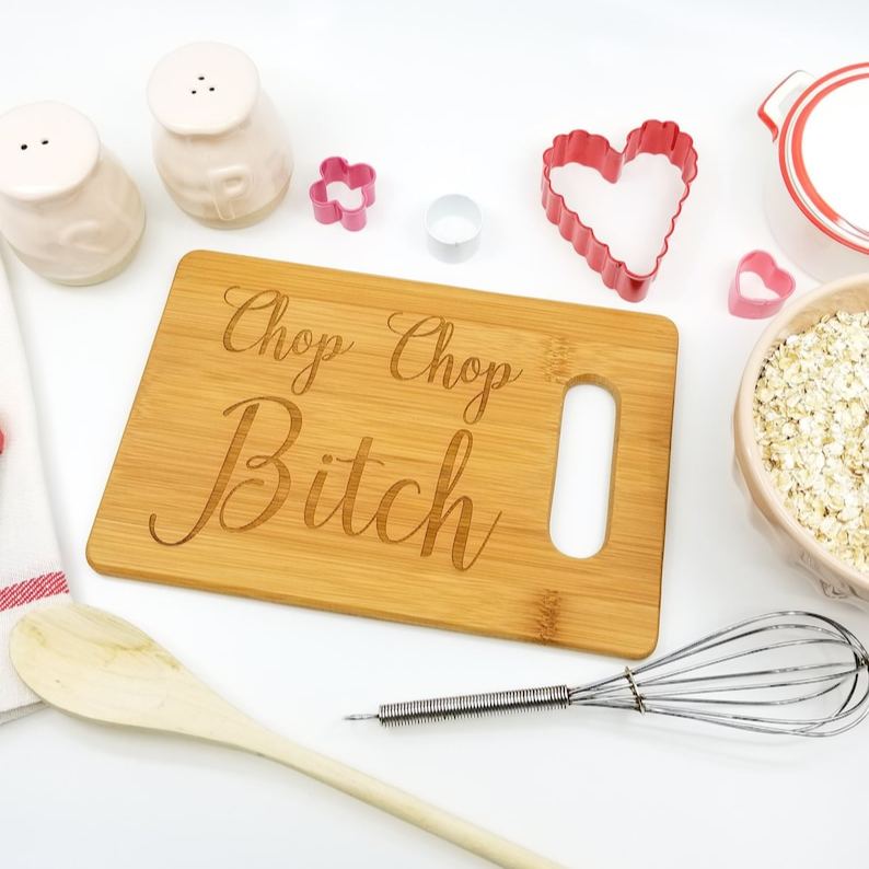 🎁Chop Chop Bitch | Funny Cutting Board🤣