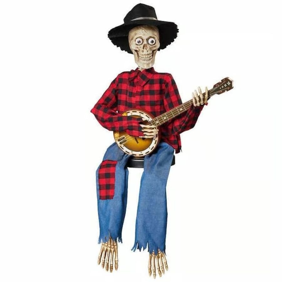 🔥Halloween Pre Sale 49% OFF - 💀Funny Animated Dueling Banjo Skeletons