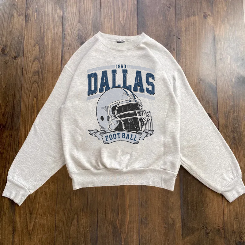 Comfort Colors Dallas Football Sweatshirt