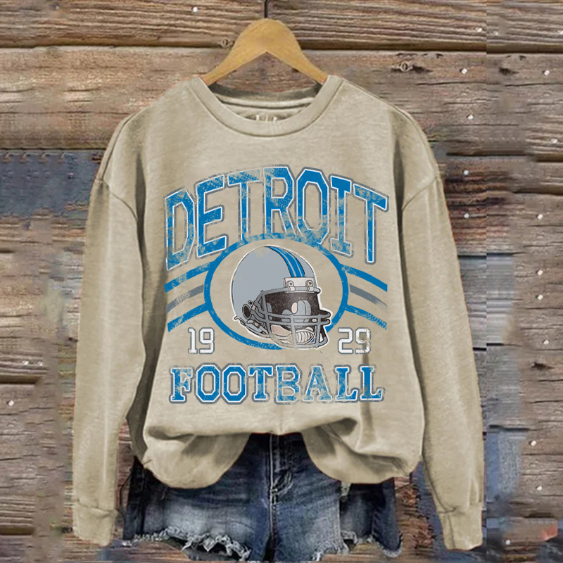Detroit Football Sweatshirt