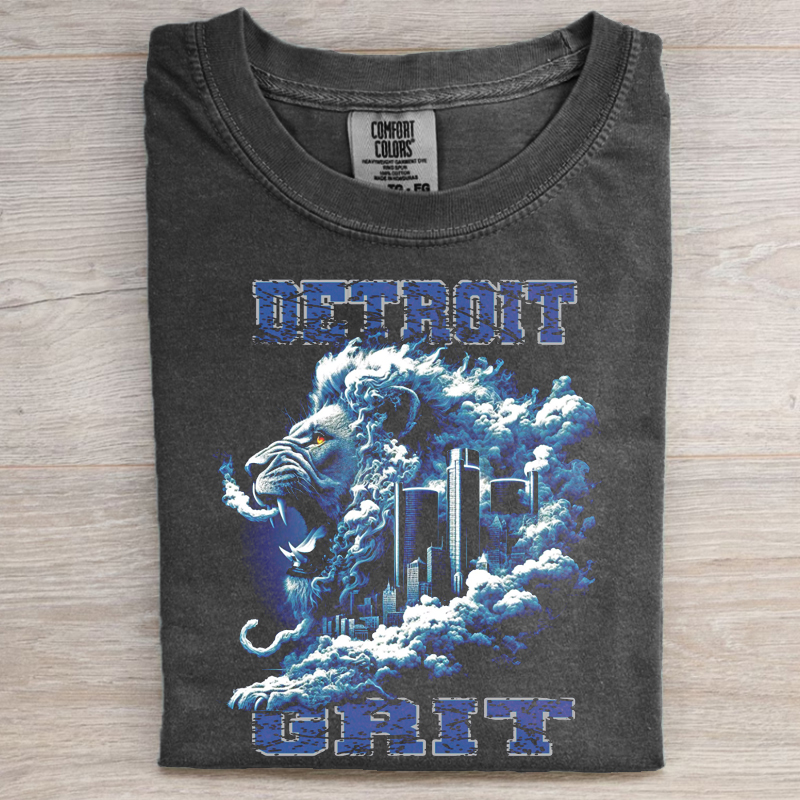 Comfort Colors Detroit Football Unisex T-shirt