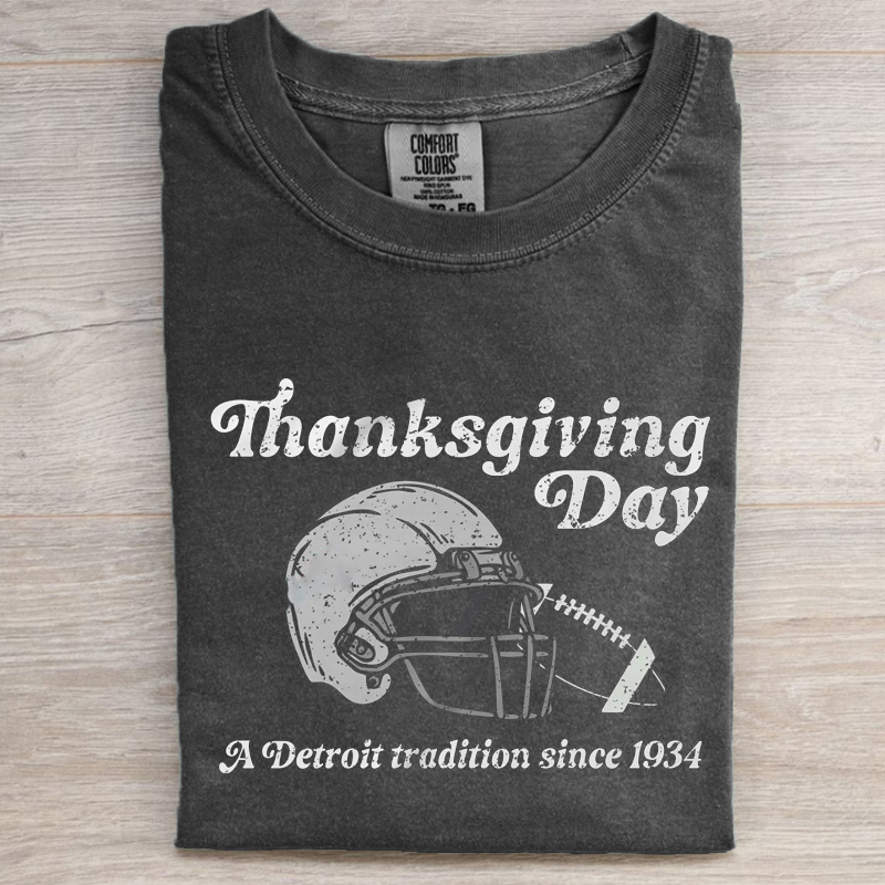 Comfort Colors Detroit Football Unisex T-Shirt