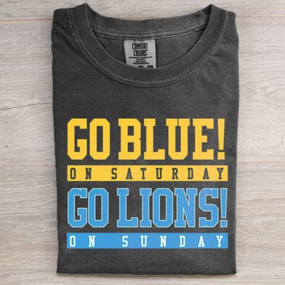 Comfort Colors Detroit Football Unisex T-Shirt