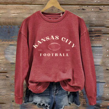 Kansas City Football Sweatshirt
