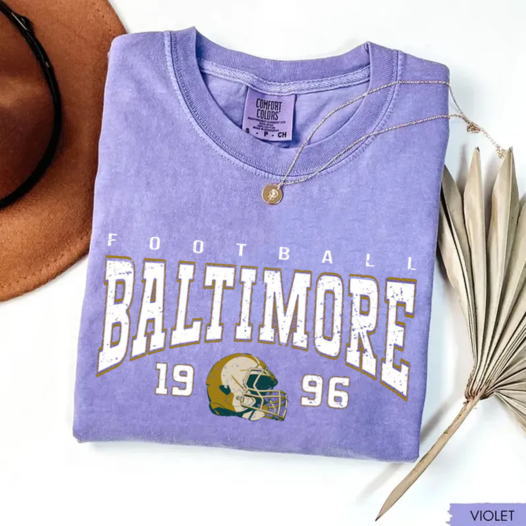 Baltimore Retro Football Sweatshirt