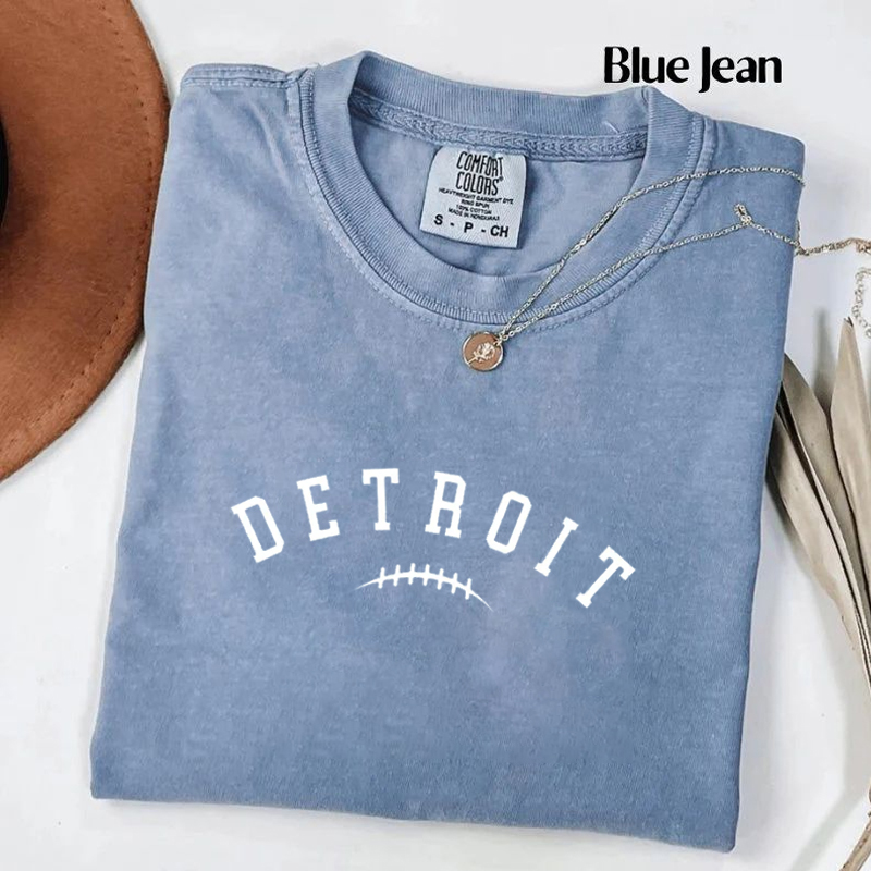 Detroit Retro Football T-shirt