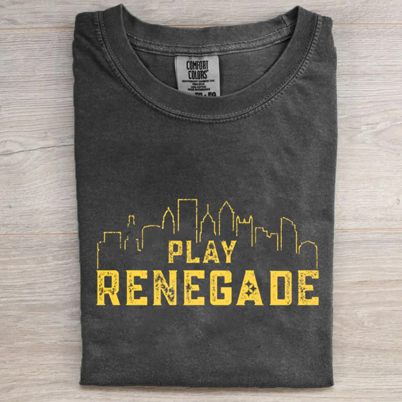 Pittsburgh Retro Football T-shirt