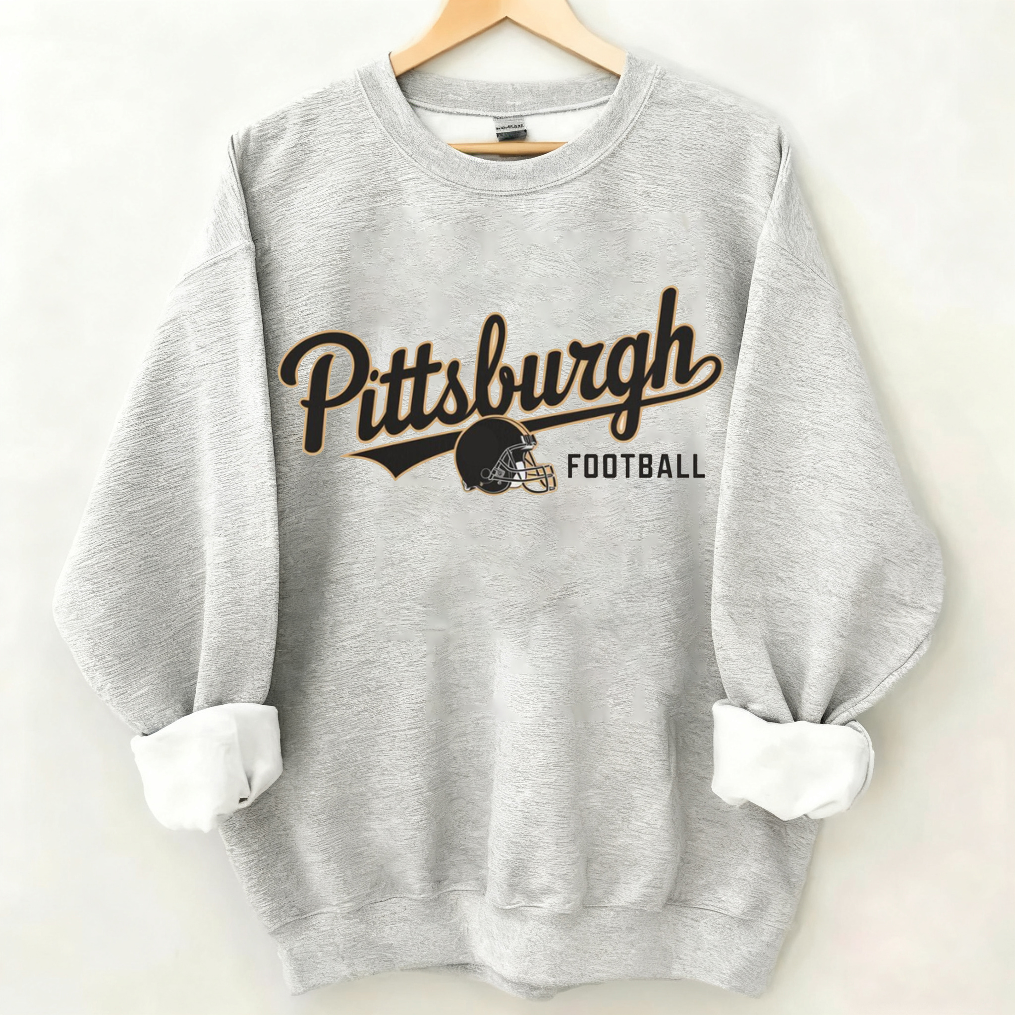 Pittsburgh Retro Football Sweatshirt