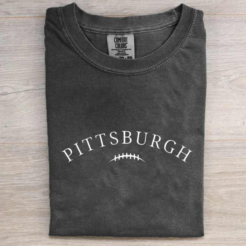 Pittsburgh Retro Football T-shirt