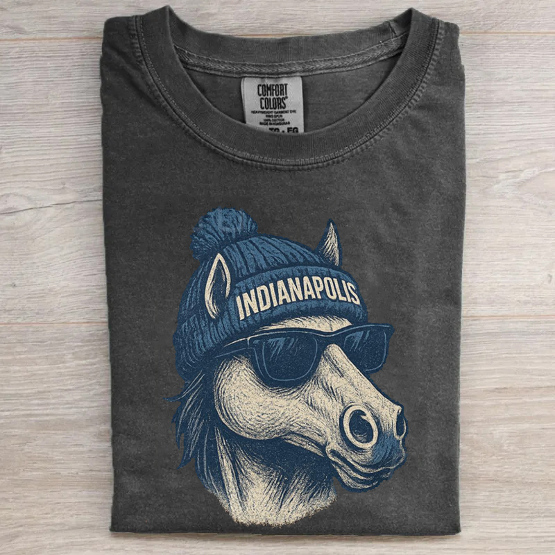 Indianapolis Retro Football T-Shirt