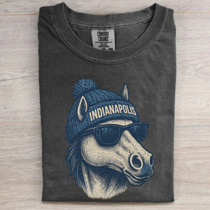 Indianapolis Retro Football T-Shirt