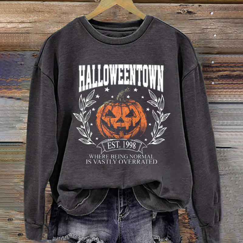 Comfort Colors Halloweentown  Sweatshirt