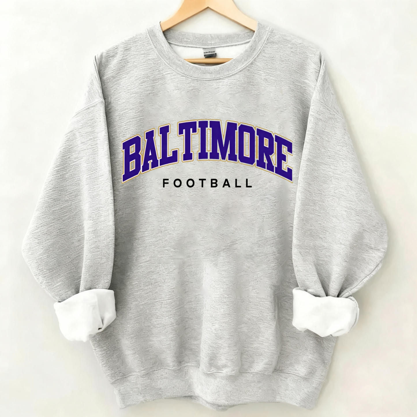 Baltimore Retro Football Sweatshirt