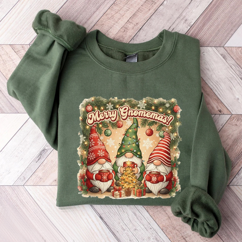 Funny Christmas Gnome Sweatshirt