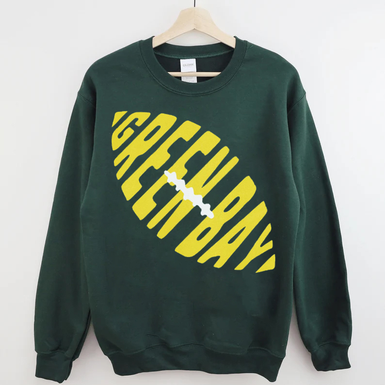 Green Bay Retro Football Sweatshirt