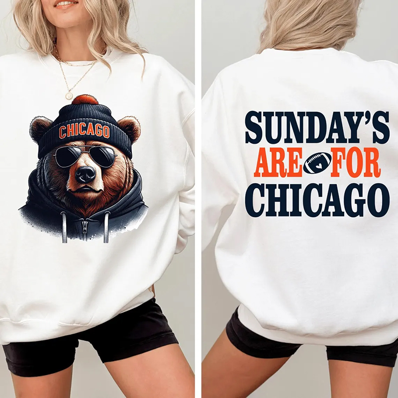 Sundays Are for Chicago Football Sweatshirt