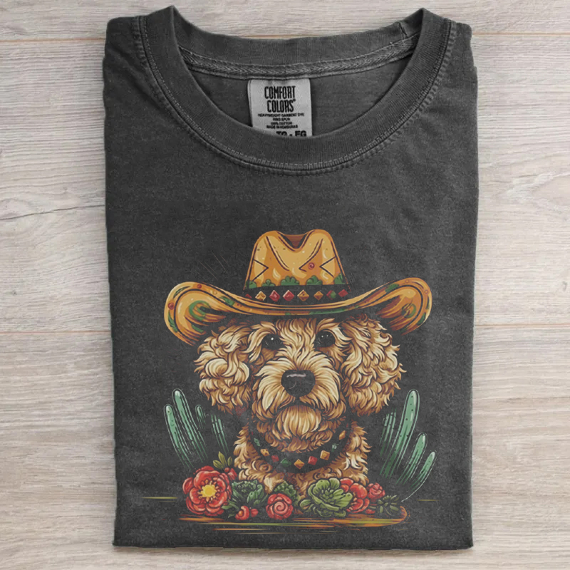 Western Cute Goldendoodle T-shirt