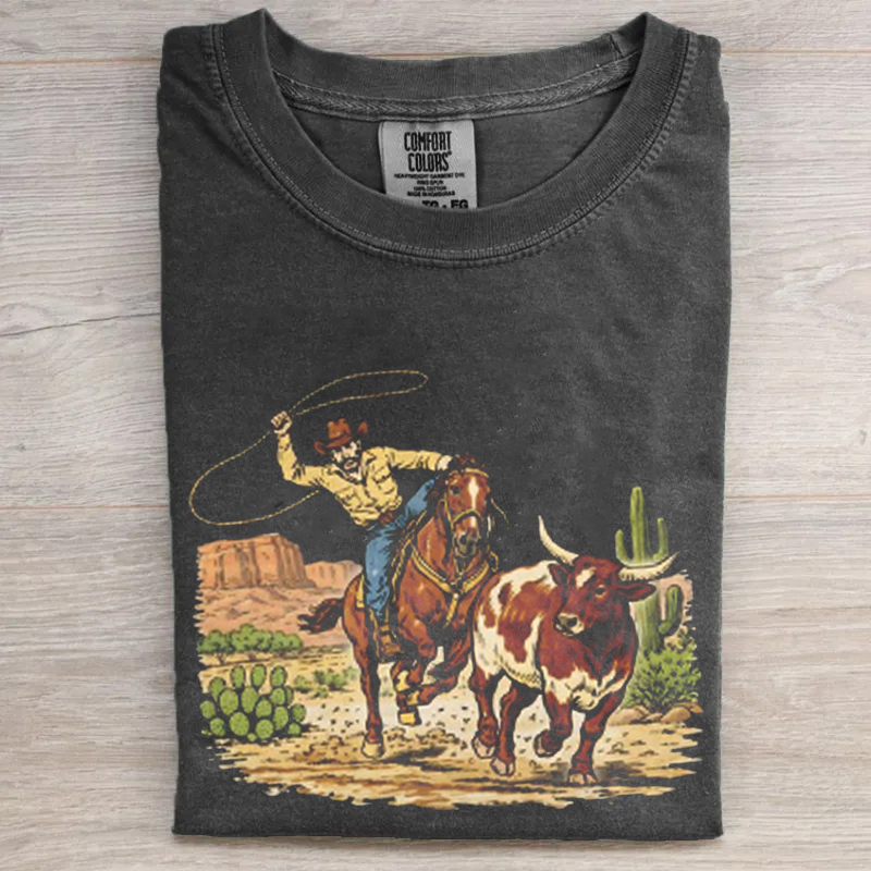 Western Cowboy Rodeo T-shirt