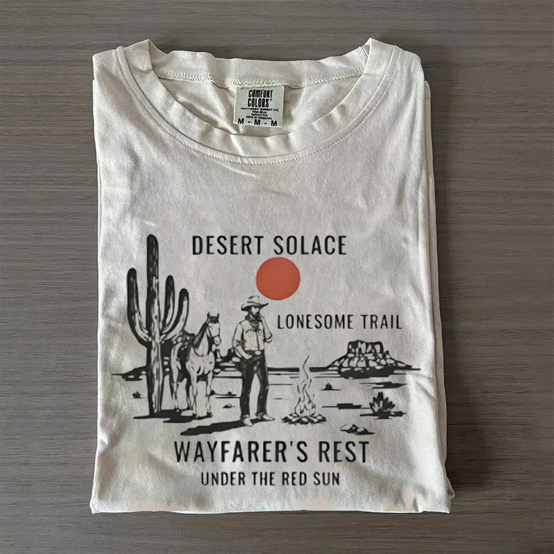 Western Wear Cowboy Desert T-shirt
