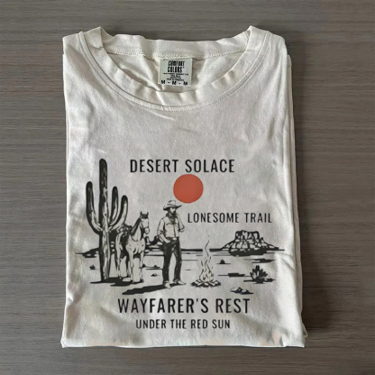 Western Wear Cowboy Desert T-shirt