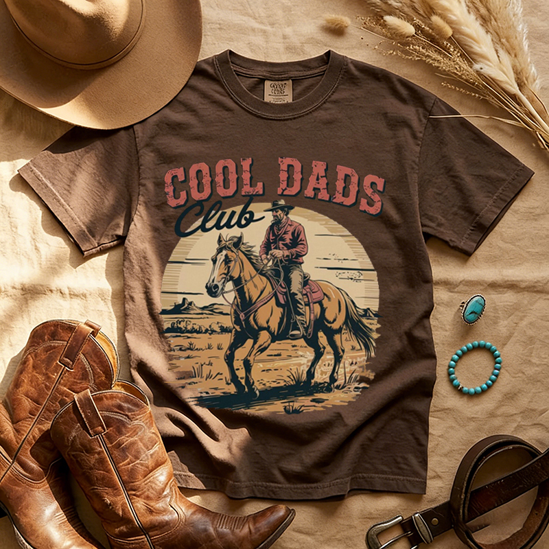 Western Cowboy Rodeo Fathers Day T-shirt