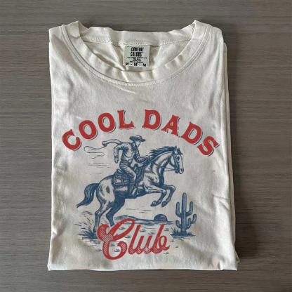 Vintage Cowboy Cool Dads Club Rodeo T-shirt