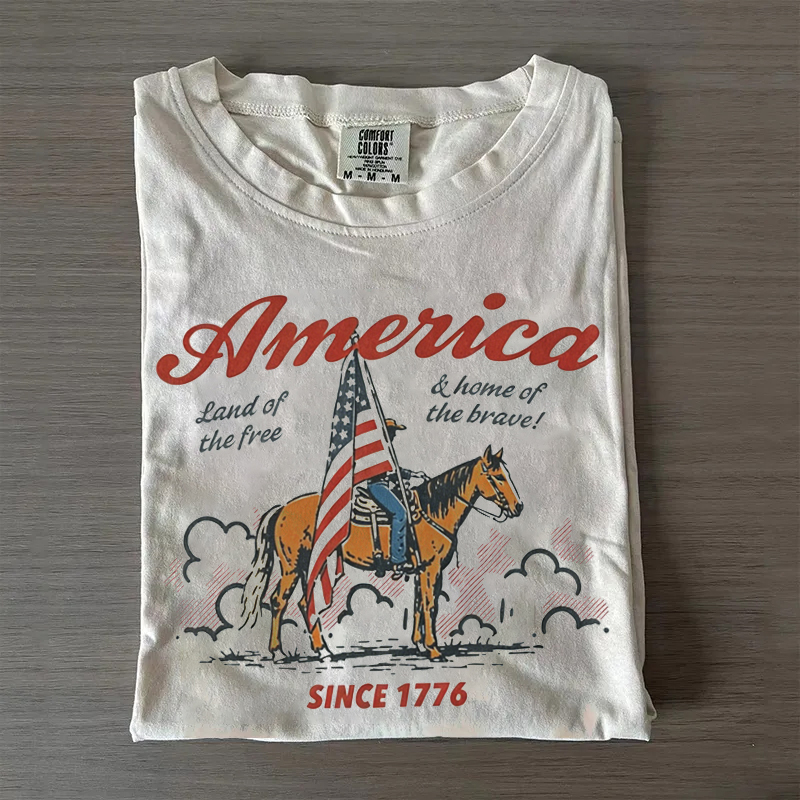 Western 4th Of July T-shirt
