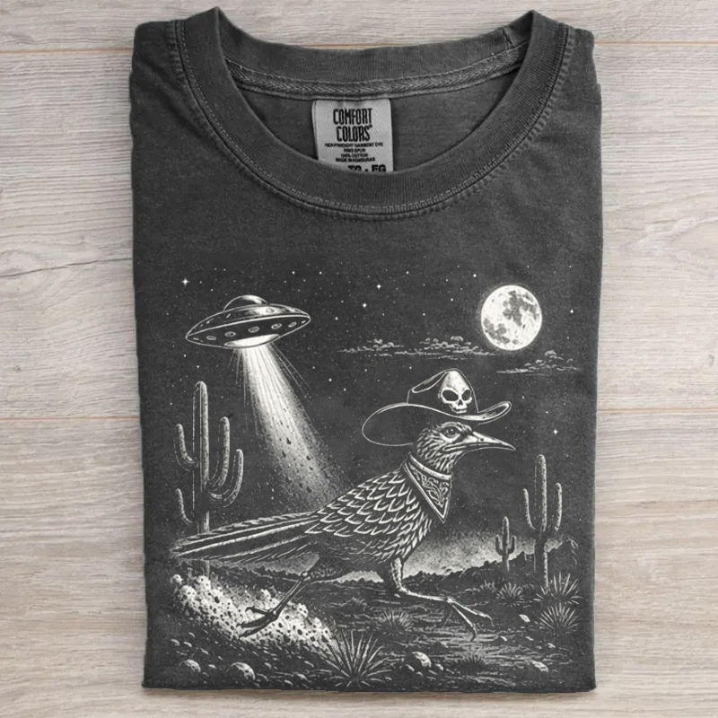 Roadrunner UFO Western T-shirt