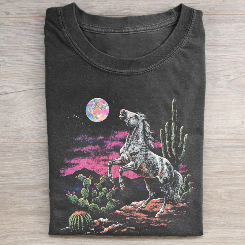 Vintage Horse Desert T-Shirt
